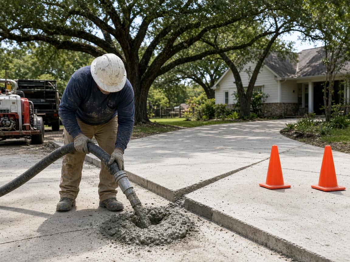 Concrete Leveling & Mudjacking in Austin